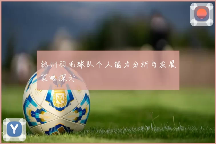 杭州羽毛球队个人能力分析与发展策略探讨