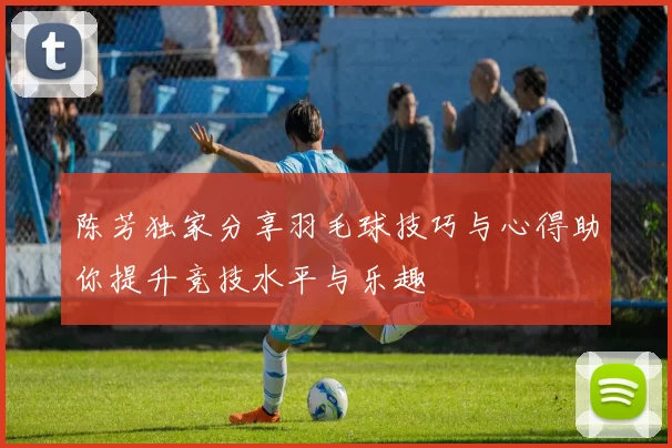 陈芳独家分享羽毛球技巧与心得助你提升竞技水平与乐趣
