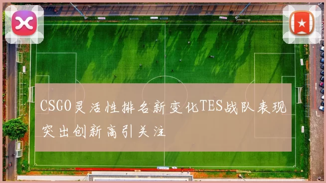 CSGO灵活性排名新变化TES战队表现突出创新高引关注