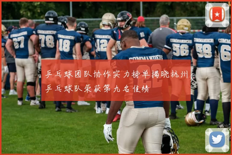 乒乓球团队协作实力榜单揭晓杭州乒乓球队荣获第九名佳绩